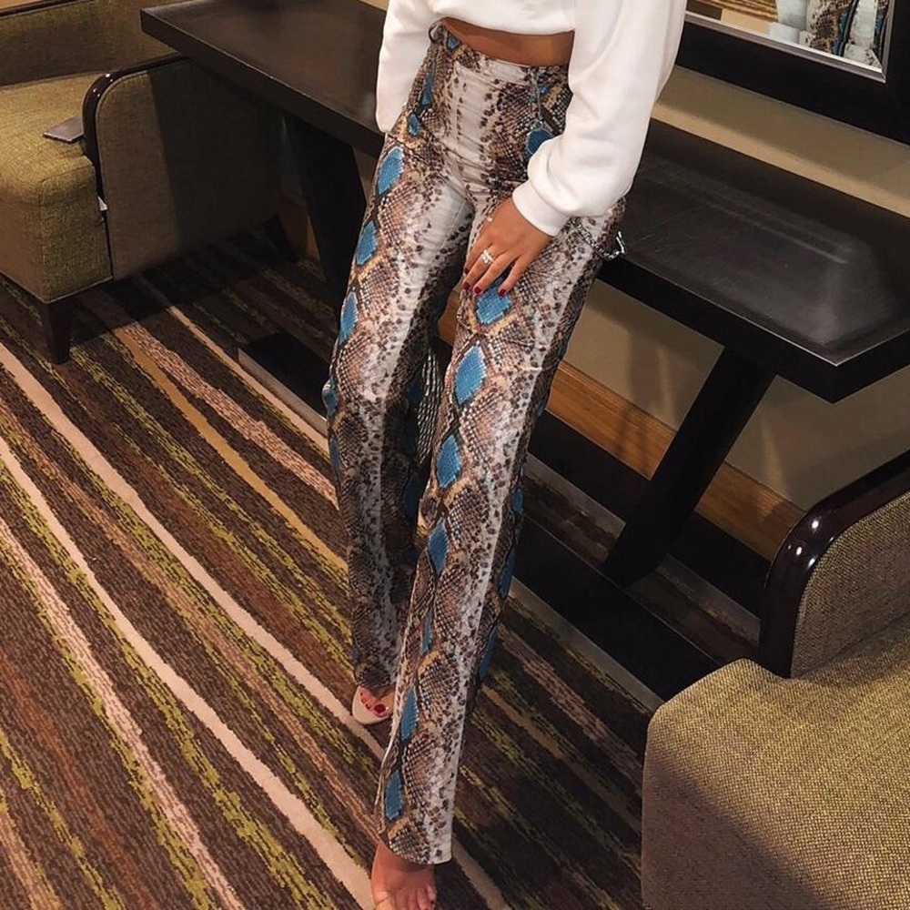 I AM GIA Python Pants